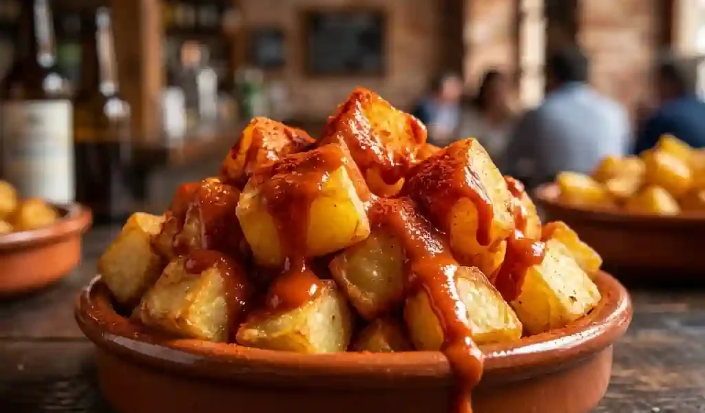 Patatas Bravas con Salsa Brava Auténtica: el secreto de la salsa picante que Madrid lleva un siglo perfeccionando